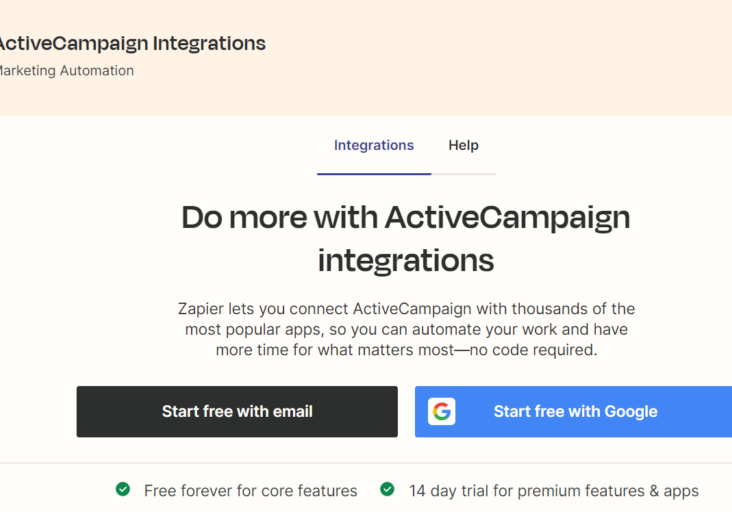 Zapier activecampaign